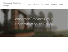 Tablet Screenshot of leewoodcock.com